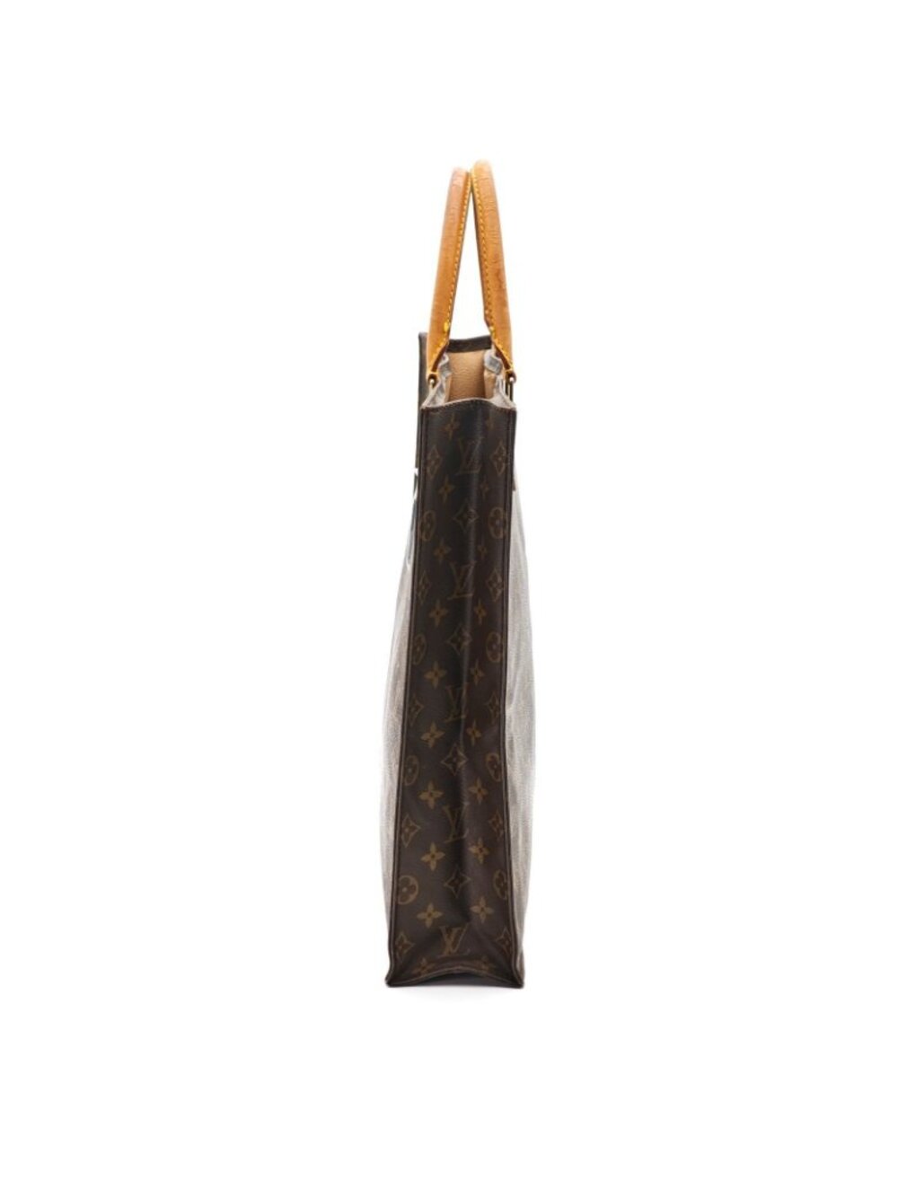 Louis Vuitton Sac Plat Bag Handbag Brown - Picture 5 of 16